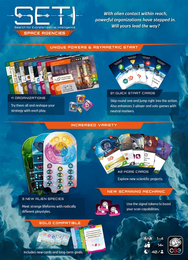 SETI: Space Agencies